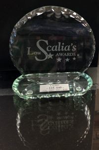 Lou Scalia's Awards Trophy