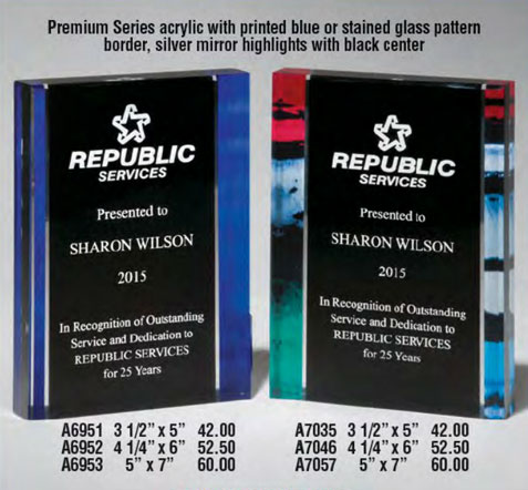 Premium Series Acrylic Award