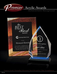 Premier Acrylic Awards Brochure