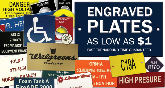 Electrical Panel Identification Labels